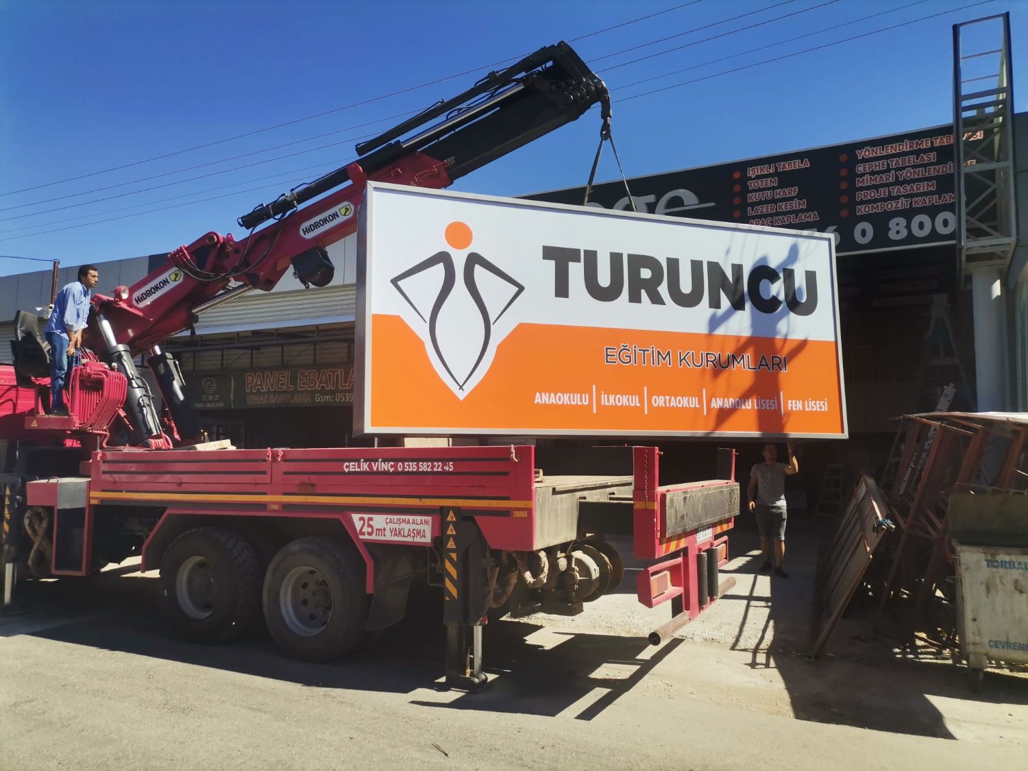 Ege metal reklam - torbali reklam